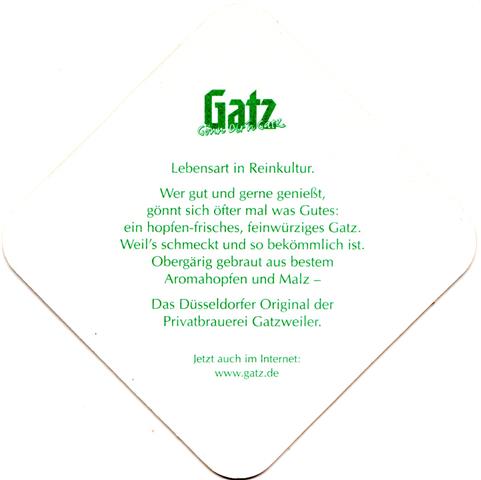 duesseldorf d-nw gatz raute 2b (180-schrift-lebensart-grn)